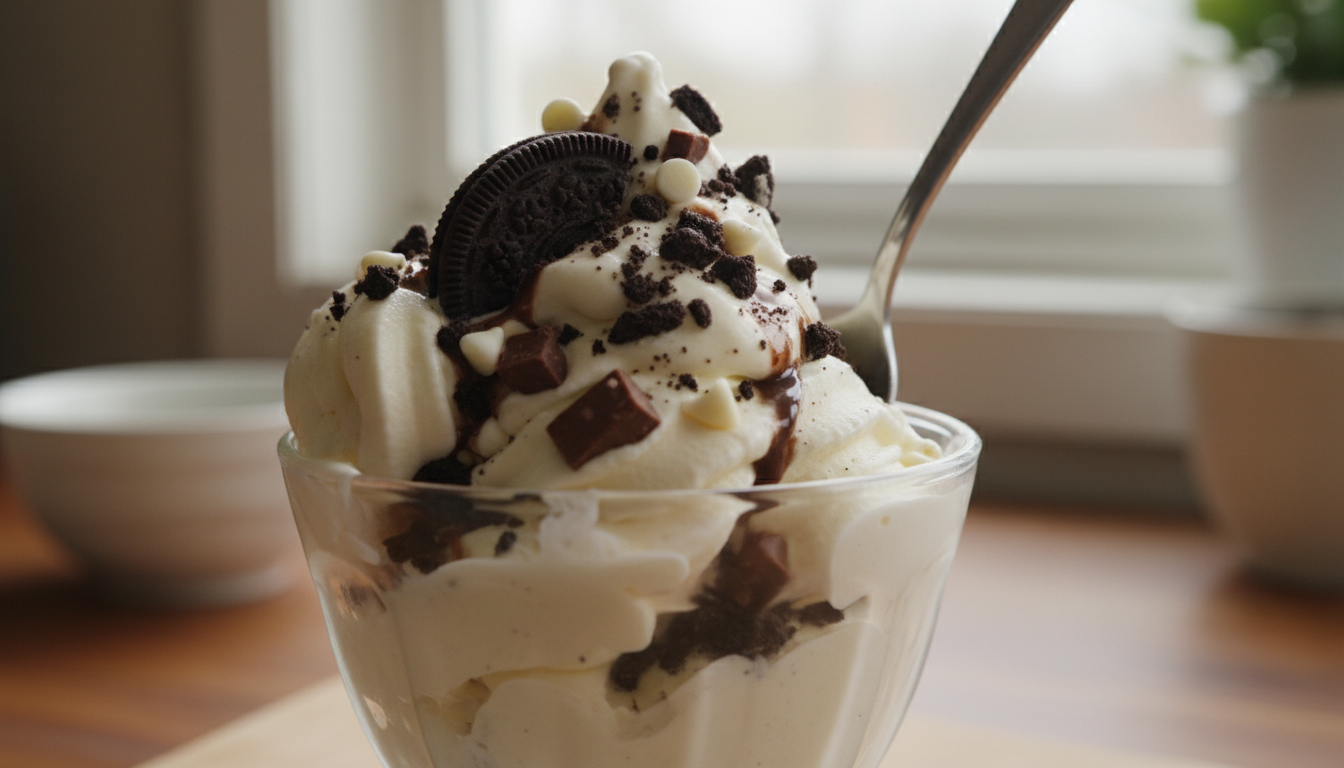 découvrez notre recette facile pour préparer un mcflurry maison aussi crémeux et délicieux que celui de mcdonald’s. suivez nos astuces pour un dessert glacé parfait à la maison !