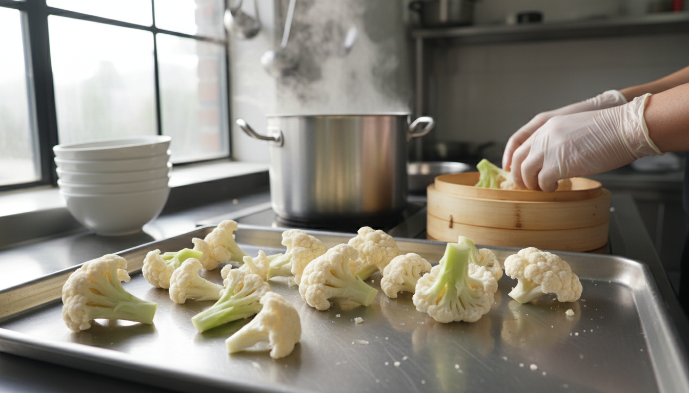 découvrez comment cuire le chou-fleur rapidement à la cocotte minute avec notre guide simple et précis, incluant le temps de cuisson exact pour un résultat parfait.