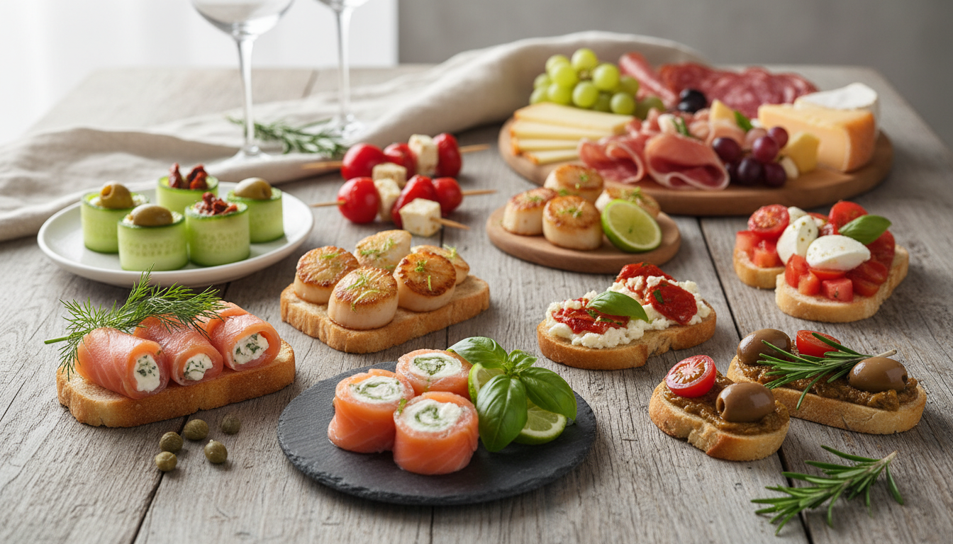 découvrez 10 recettes d'entrées froides gastronomiques, faciles et rapides à réaliser, pour impressionner vos invités avec élégance.